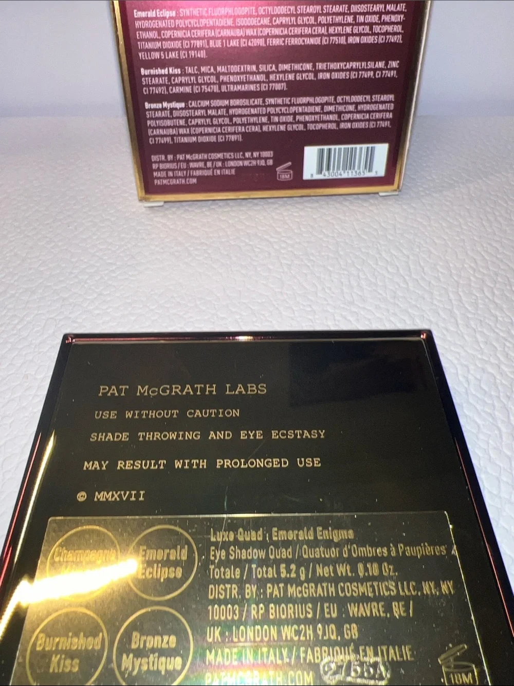 Pat McGrath Labs Luxe Quad Eyeshadow Palette - Emerald Enigma